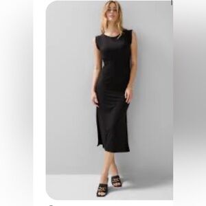 White House Black Market Elegant Black Dress